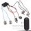 2-bands actieve basgitaar EQ Equalizer Preamp Circuit Pickup Zwart 3