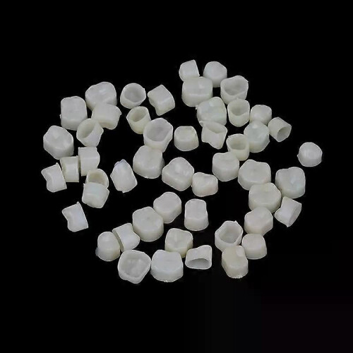 2-pack Dental Temporary Crown Material för främre + molar tandfaner Ny 2