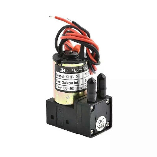 1PC KHF Small Ink Pump 24VDC 3W 100-200ML/min Micro Diaphragm Liquid Pump for Large Format Eco Solvent 2