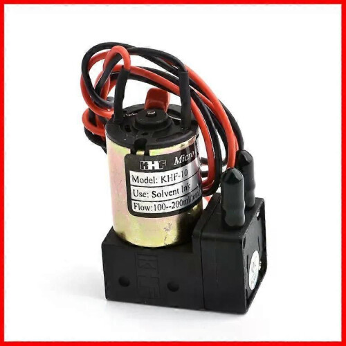 1PC KHF Small Ink Pump 24VDC 3W 100-200ML/min Micro Diaphragm Liquid Pump for Large Format Eco Solvent 1