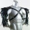1PCS Gothic Style Feather Cape For Men Shoulder Armor-Shaped Party Performance Accessories 4