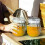 2 Pcs Airtight Honey Jar Small Bottles Jars Jam Storage Caviar Sealed Plastic Coffee Grounds Container 2