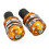 2 X Motorcycle Round Handlebar End (Left And Right) Replacement Accessory Parts 5