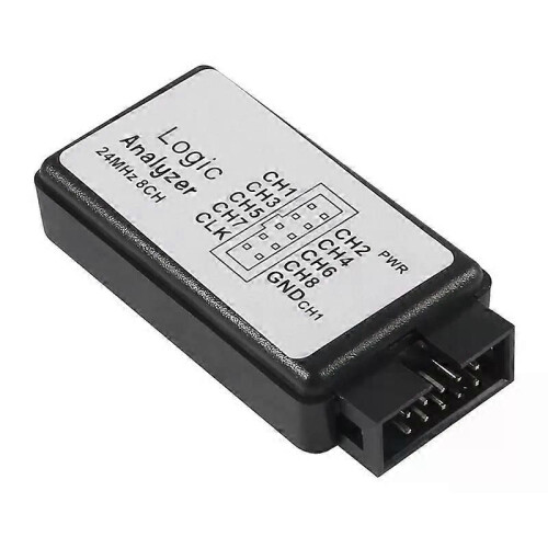 2 sarjaa USB Logic Analyzer 24Mhz 8 Channel 24M/s Logic Analyzers Debugger ARM FPGA Logic Analyzerille 1