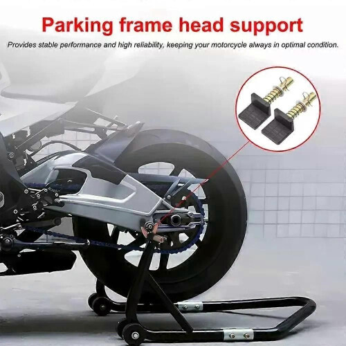 Supporto posteriore per motocicletta multiuso a forma di U/L, 2 pezzi 1