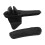 20st Däckbytardel Plastfäste Demontera Duck Head Insert Fälgskydd Svarta packningar Däckväxlare 4