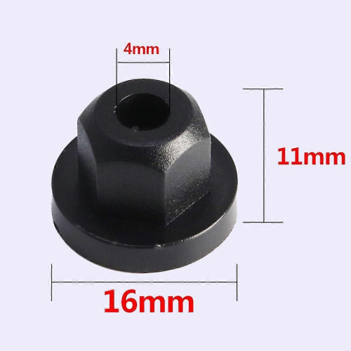 20x For BMW Plastic Nuts Unthreaded Widely Used for Trim Carpets & Sensor Mounts 2