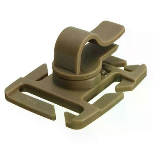 2Pc Rotatable Water Bladder Tube Trap Hose Clip For Webbing Hydration Backpack Molle Webbing Buckle 2