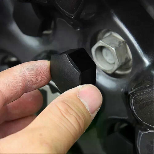 Set da 20 pezzi di dadi per ruote auto, copridadi centrali per pneumatici auto, copribulloni con strumento 2