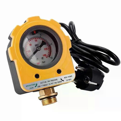 220V 10 Bar vattenpump tryckomkopplare tryckkontrollenhet elektronisk switch byte av vattenpump 2