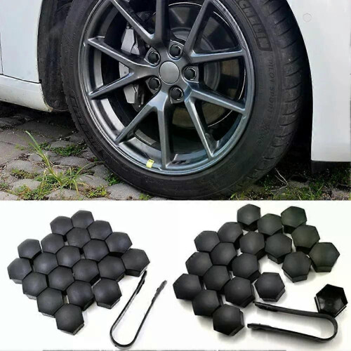 Set da 20 pezzi di dadi per ruote auto, copridadi centrali per pneumatici auto, copribulloni con strumento 1