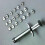 20pcs/set Clay Extruders Clay Sugar Paste Extruder Sculpture Machine Polymer Gun Tool 4