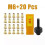 21pcs Rivet Nut Tool Hand Rivet Nut Head Simple Installation Manual Riveter Rivnut Tool Accessory For 4