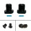 2pcs Angle Grinder M10 To/M16 Thread Converter Interface Connector For Angle Grinder Polishing Adapter 4