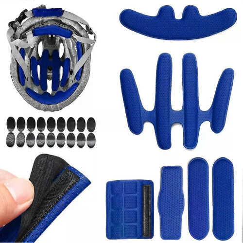 24 Pcs/Set Universal Helmet Inner Padding Kits Replacement Sealed Sponge for Motorcycle Bicycle Cycling 1