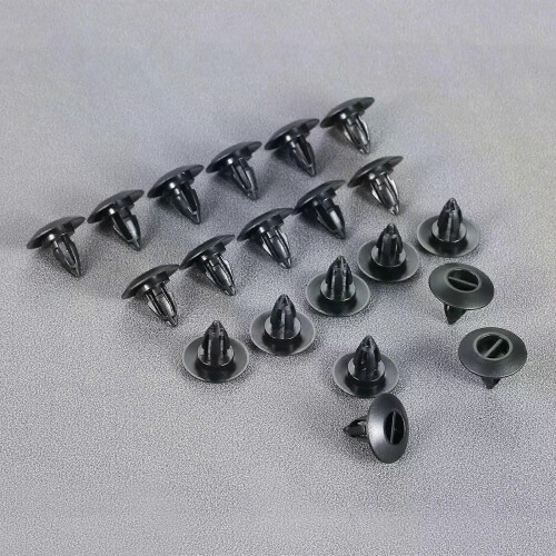 20 pezzi di clip in plastica per auto adatte per BMW X5 E70 X6 E71, clip per sottoporta laterali 2