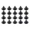 20 pezzi di clip in plastica per auto adatte per BMW X5 E70 X6 E71, clip per sottoporta laterali 5