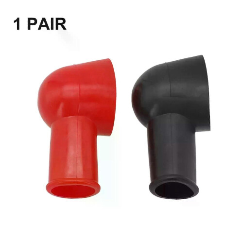 2 stücke Batterie terminal abdeckung Stecker Auto Auto Ausrüstung Abdeckung Isolierende Protector Praktische 2