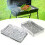 20 st/set engångsgrillpannor aluminiumfolie Grillplåtar utomhus 3