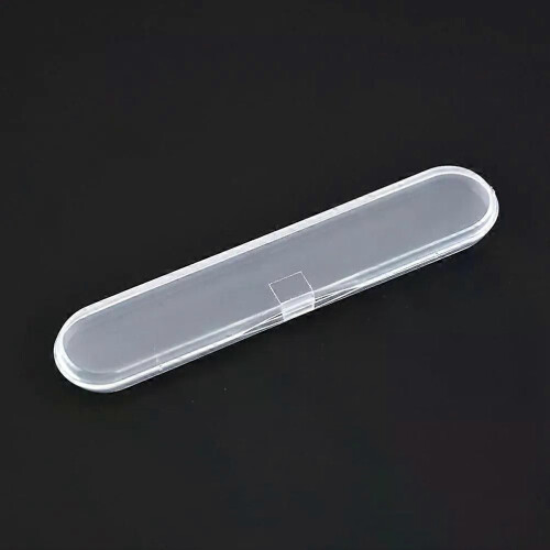 20 Pcs Transparent Storage Box Case Manicure Multi Functional Organiser Multifunctional 2
