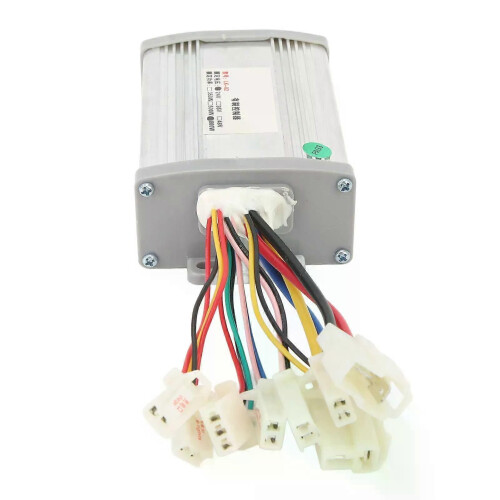 24V 800W Elcykel Borstad Motor Controller Kit Borst Motor Speed Controller med Twist Grip Set 2