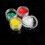 20pcs 3g-20g Empty Clear Plastic Sample Container Cosmetic Jar Lotion Nail Make Up Powder Pot 4