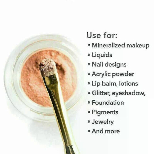 20pcs 3g-20g Empty Clear Plastic Sample Container Cosmetic Jar Lotion Nail Make Up Powder Pot 2