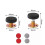 2PCS Bed Frame Anti-Shake Tool Headboard Stoppers Adjustable Support Hardware Fasteners Self-adhesive 3