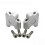 22mm Universal Motorrad Griff Riser Lenker Clamp Zurück Bewegen Mount Adapter Lenker Riser Clamp 3