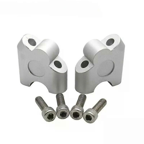 22mm Universal Motorrad Griff Riser Lenker Clamp Zurück Bewegen Mount Adapter Lenker Riser Clamp 2