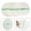 Lot de 25 patchs adhésifs ovales transparents pour capteurs LIBRE, accessoires de sécurité 4