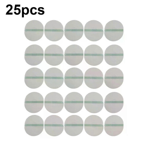 Lot de 25 patchs adhésifs ovales transparents pour capteurs LIBRE, accessoires de sécurité 1