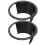 2pcs Black Car Speaker Adapter Ring Waterproof Cover Splashproof Plastic Visor Speaker Protector Automobile 2