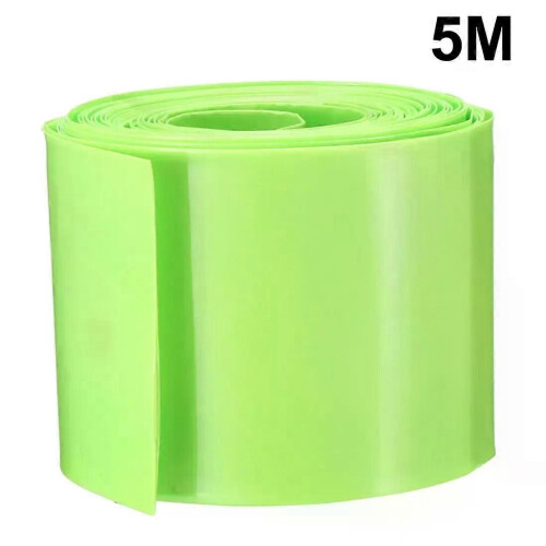 Guaina termorestringente per batteria 26650 da 2 m/5 m, larghezza piatta 43 mm, guaina termorestringente 1