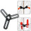 25PCS Tile Leveling Angle System Clips For Floor Wall Leveler Tile Leveling Spacers Locater Adjuster 2