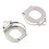 2kpl Reel Wire Cup Universal Sound Click Hloder ruostumaton teräs sopii kalastustarvikkeille 3