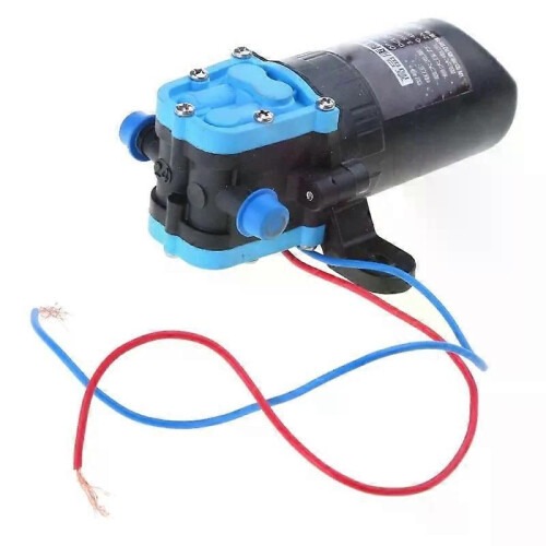 Pompa irroratrice autoadescante da 2 A 12 V CC per acqua dolce con pressostato, 35 l/min regolabile 2