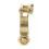 2Pcs Small 46mm x 40mm Durable Replacement Auto Car Battery Terminal Clamp Clips Brass Connector 3