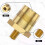 2PCS Thread Male Brass Side Post Battery Terminal Charging Posts Standard Side Post Battery Post Adapter 4