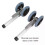 2pcs Walker Feet Casters Lockable Walker Wheels Adjustable Height Prevent Deformation with Brake Wheel 4