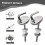 2Pcs Wc Sitz Scharnier Einstellbare Knopf Wc Für Sitz Scharnier Wc Sitz Fix Fitting Edelstahl 3