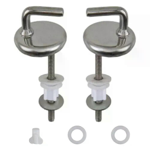 2Pcs Wc Sitz Scharnier Einstellbare Knopf Wc Für Sitz Scharnier Wc Sitz Fix Fitting Edelstahl 1
