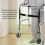2pcs Walker Wheels Universal Walker Wheels Replacement 6 Adjustable Height Rollator Wheels Accessories 4