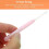 3 Pcs Plastic Ear Pick Durable Earwax Removal Tool Spoon Remover Clean Picker Pp Convenient 2
