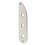 3 hål metall elektrisk gitarr bro kontrollplatta för TL stil basgitarr GE214 (silver) 5