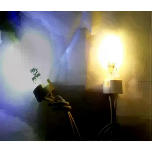 2-Piece 6V G4 Microscope Light LED Bulb 1W Dimmable Professional Equipment Light Machine Work Light 1