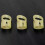 3 st Gitarrplockar Elektrisk akustisk gitarr Ukulele pekfingerval Alaska Pick Gitarr stränginstrument 4