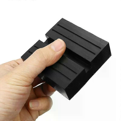 2Pcs Universal Auto Schlitz Lift Trolley Jack Disk Block Gummi Pad Schutz Adapter 2