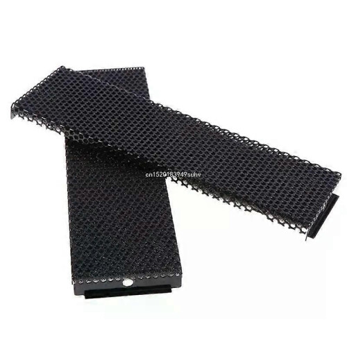 2pcs Optical Computer Chassis Front Panel Bracket Driver s Baffle with Dustproof Sponge 158x43cm 2
