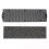 2pcs Optical Computer Chassis Front Panel Bracket Driver s Baffle with Dustproof Sponge 158x43cm 2